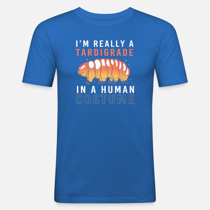 Bärtierchen Tardigrades Wasserbär Tardigrade - Männer Slim Fit T-Shirt - Königsblau