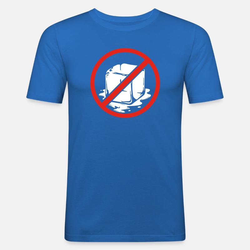 Kein Symbol Anti-Abschiebungs-Pro-Einwanderer-Marsch - Männer Slim Fit T-Shirt - Königsblau