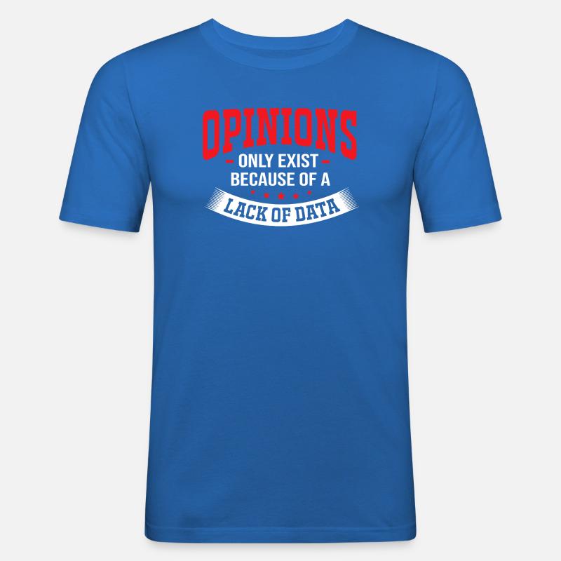 Coder Programmer GPT - Men's Slim Fit T-Shirt - royal blue