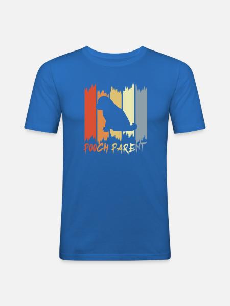 Hundebesitzer - Männer Slim Fit T-Shirt - Königsblau