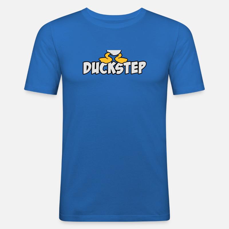 Duckstep (Dubstep) - Männer Slim Fit T-Shirt - Königsblau