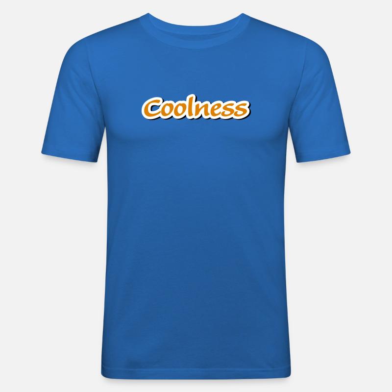 coolness claim Vectorgraphic - Männer Slim Fit T-Shirt - Königsblau