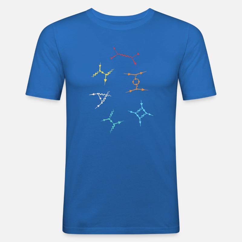 Quantum Physics Quantum Physics Quantum Leap - Men's Slim Fit T-Shirt - royal blue