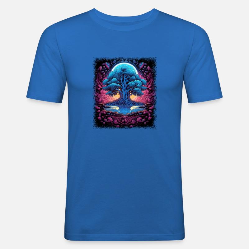 browser chef evolution tshirts - Männer Slim Fit T-Shirt - Königsblau