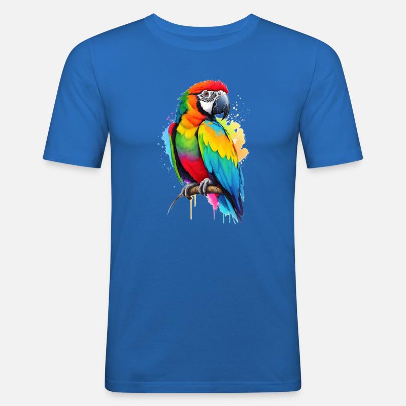 Ara - Maglietta aderente da uomo - blu royal