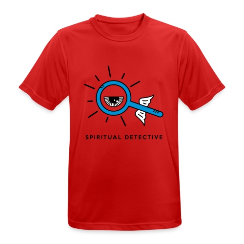 Bolsa Spiritual detective azul - Camiseta hombre transpirable