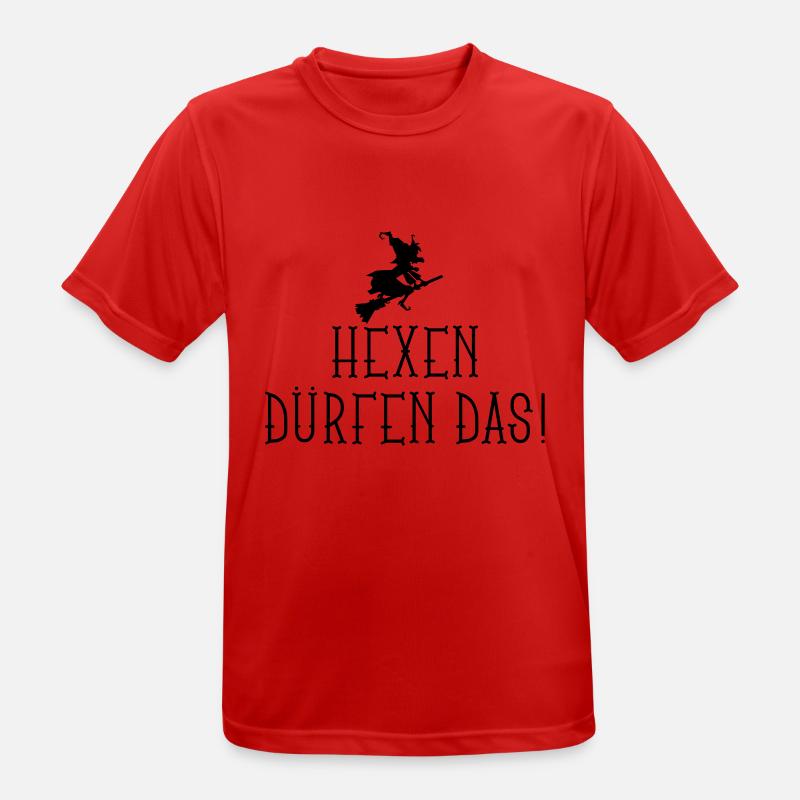 hexen_duerfen_das_12_2016_01_1c - Männer T-Shirt atmungsaktiv - Rot