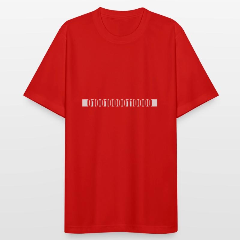 Binary Code Program Language Men's Breathable T-Shirt