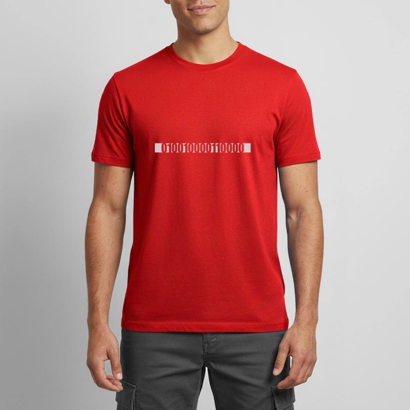 Binary Code Program Language Men's Breathable T-Shirt