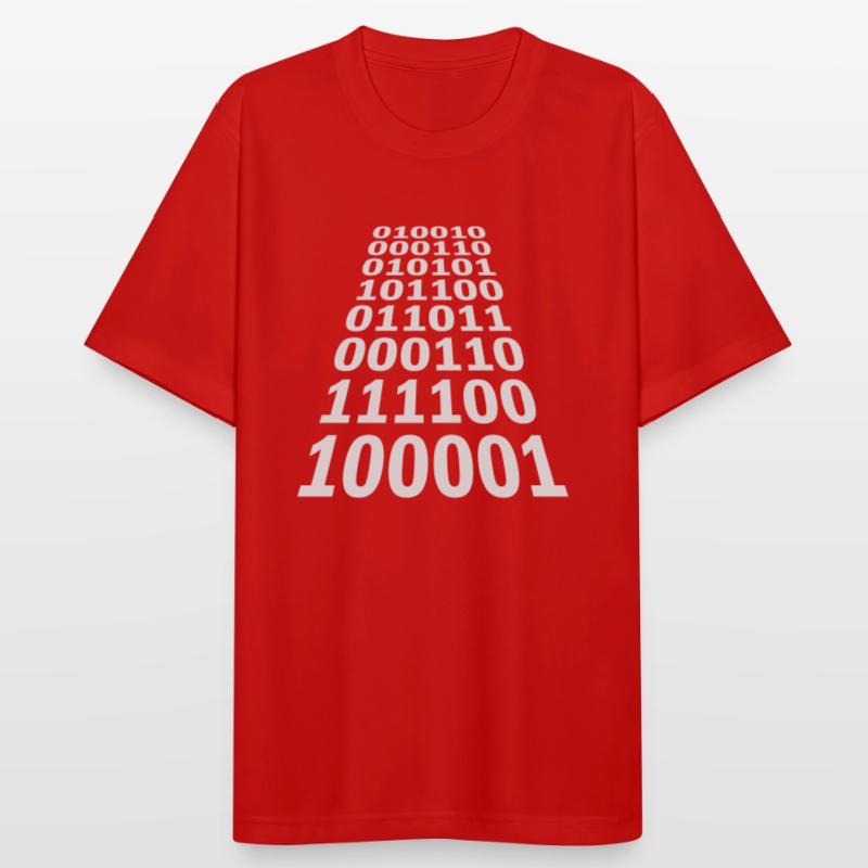 Binary Code Program Language Men's Breathable T-Shirt