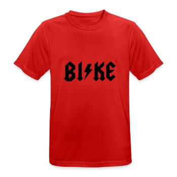 Biker - T-shirt respirant Homme - rouge - Devant - AI Model Male 185 dark (185cm)
