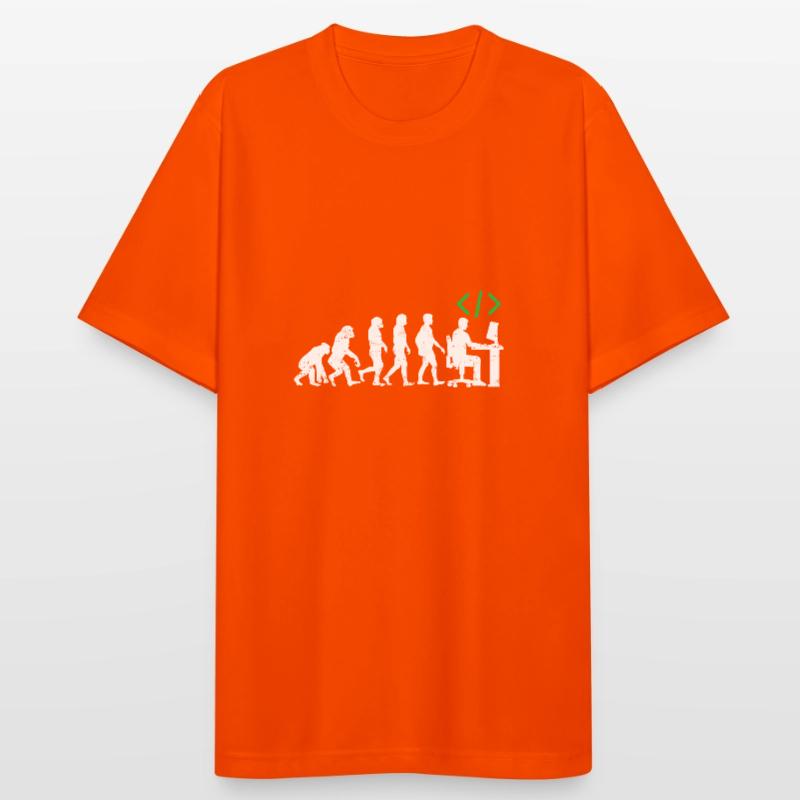 Les programmeurs codeur cadeau évolution java c ++ T-shirt respirant Homme