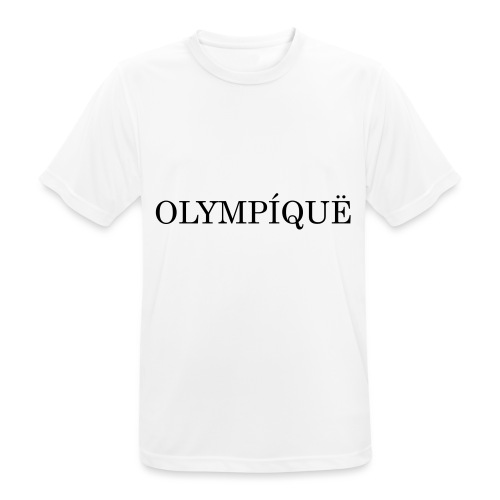 OLMPQ - Mannen T-shirt ademend actief