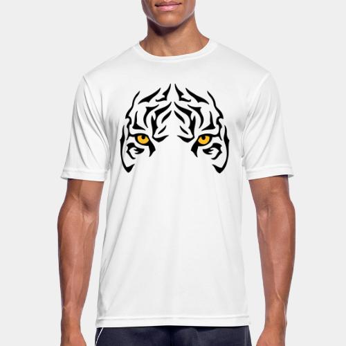 Le regard du tigre - T-shirt respirant Homme