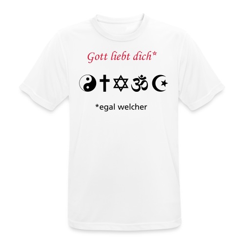 Gottliebtdich_v2 - Männer T-Shirt atmungsaktiv