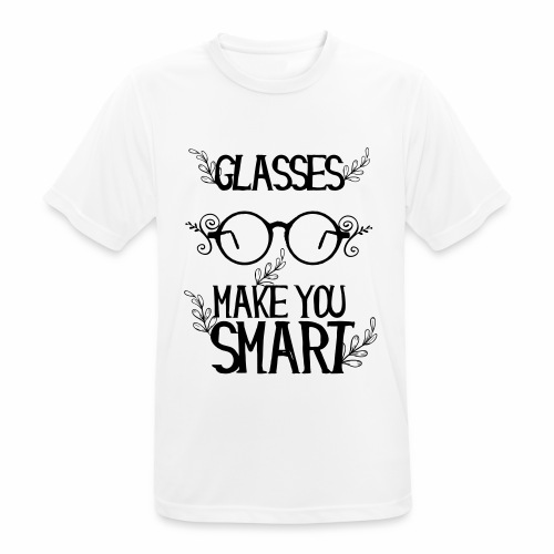 Brillenträger - Glasses make you smart - Männer T-Shirt atmungsaktiv