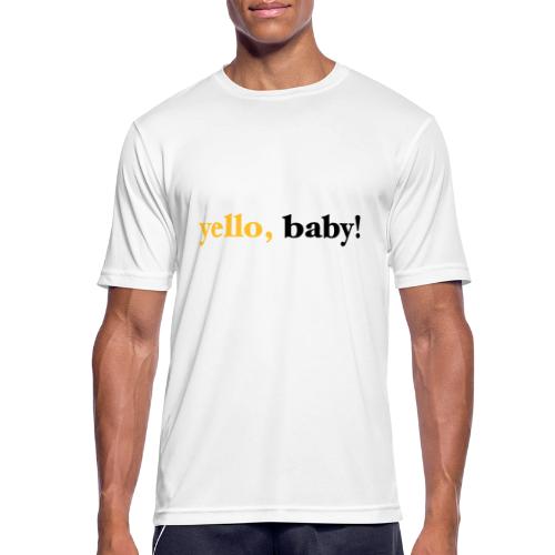 yello baby - Männer T-Shirt atmungsaktiv