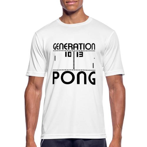 Generation PONG - Männer T-Shirt atmungsaktiv