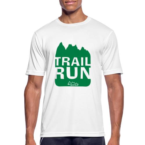 Trail Run - Männer T-Shirt atmungsaktiv