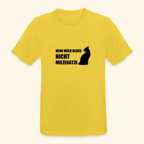 Miezekatze - Männer T-Shirt atmungsaktiv