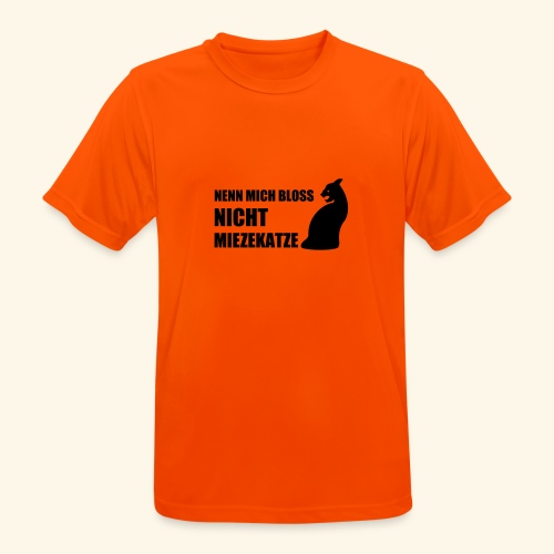 Miezekatze - Männer T-Shirt atmungsaktiv