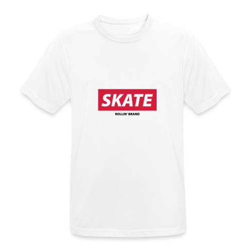 SKATE Boxed Logo - Männer T-Shirt atmungsaktiv