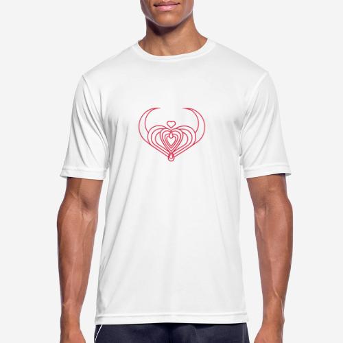 Heart of a woman - Andningsaktiv T-shirt herr