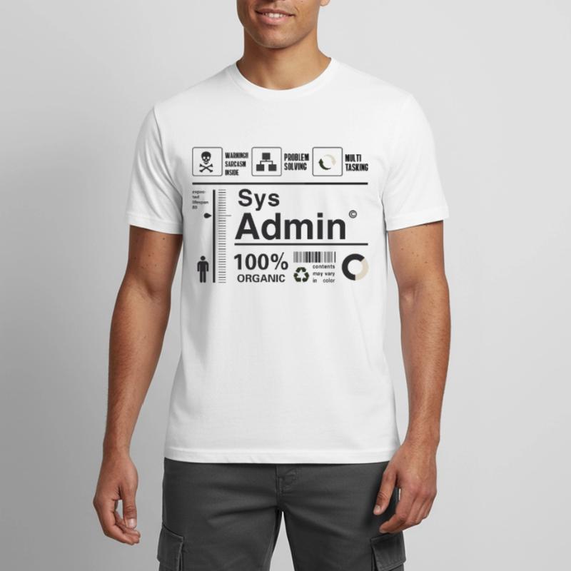 Sys Admin Problem Computer Nerd pc Platine cpu ner Männer T-Shirt atmungsaktiv