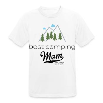 camper - Men's Breathable T-Shirt - white - Front - AI Model Male 185 dark (185cm)