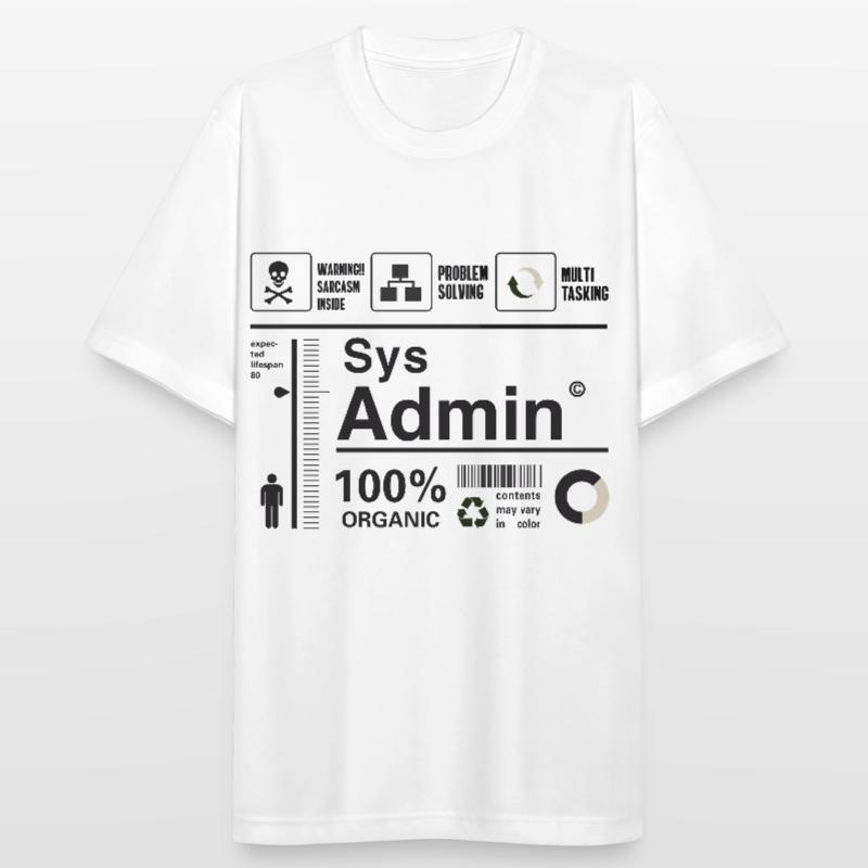 sys admin Computer Nerd pc Kit programmer Humor lo Männer T-Shirt atmungsaktiv