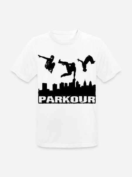 Parkour - T-shirt respirant Homme - blanc