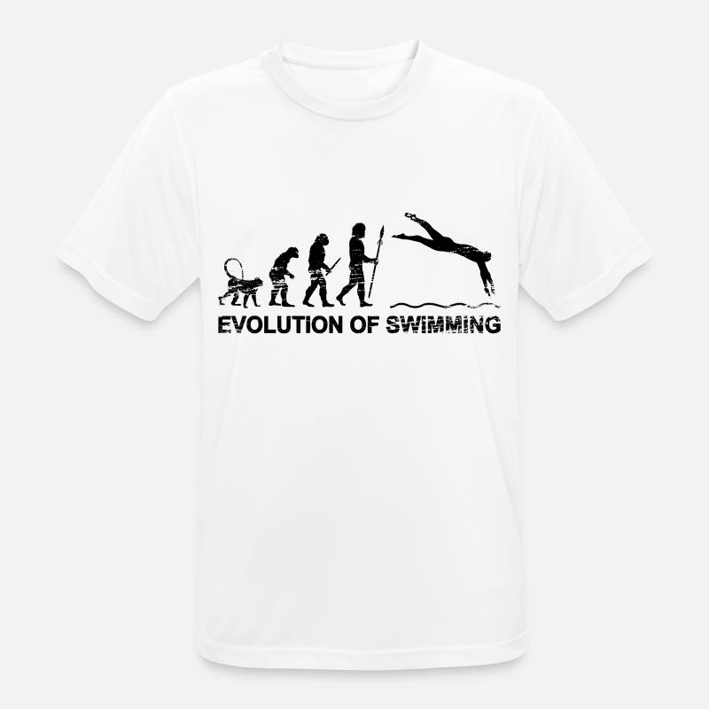 Float Evolution - Men's Breathable T-Shirt - white