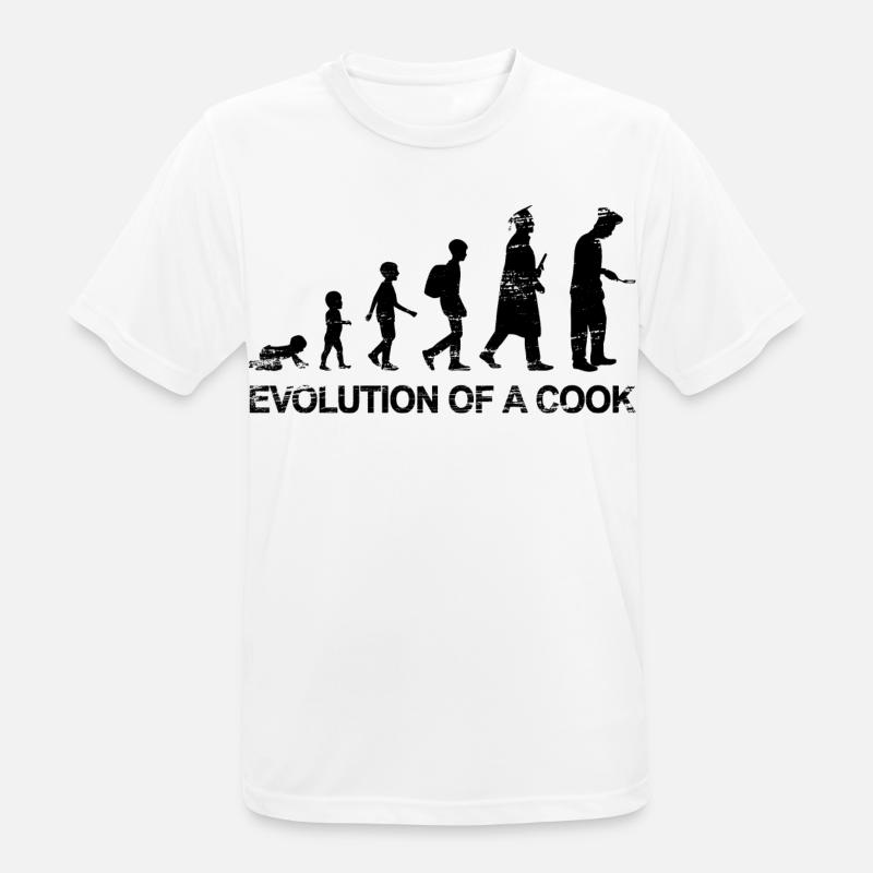 Chef Evolution - Men's Breathable T-Shirt - white