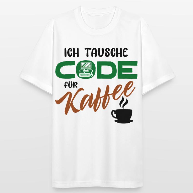 Programmierer Softwareentwickler Developer Code Männer T-Shirt atmungsaktiv