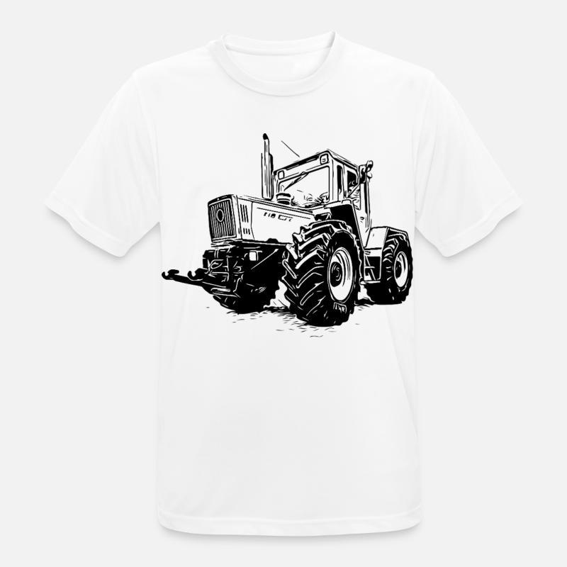 Der Grüne Koloss - Männer T-Shirt atmungsaktiv - Weiß