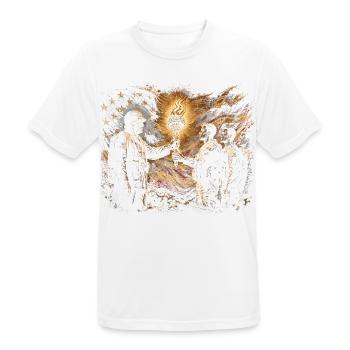 Veterans Day for Democrats - Men's Breathable T-Shirt - white - Front - AI Model Male 185 dark (185cm)