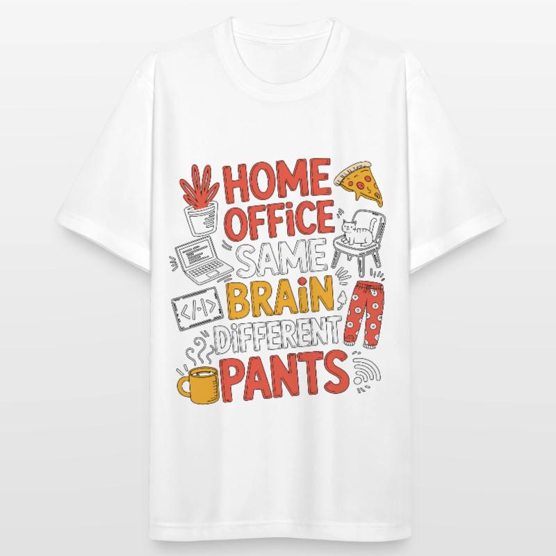 Remote Developer Home Office Same Web Developer Men's Breathable T-Shirt