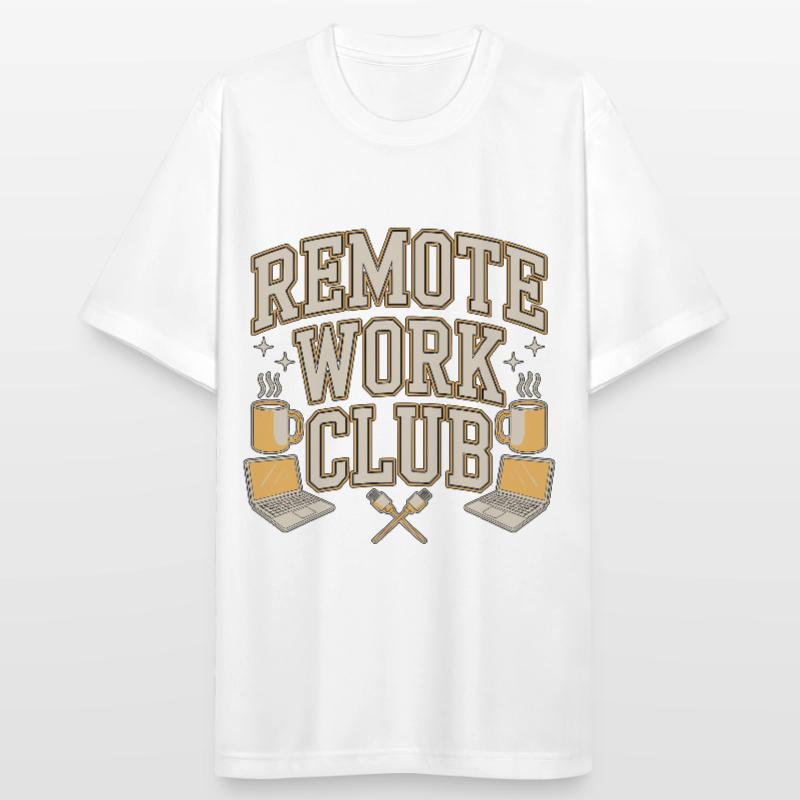 Remote Work Club Web Developer Remote Developer Men's Breathable T-Shirt