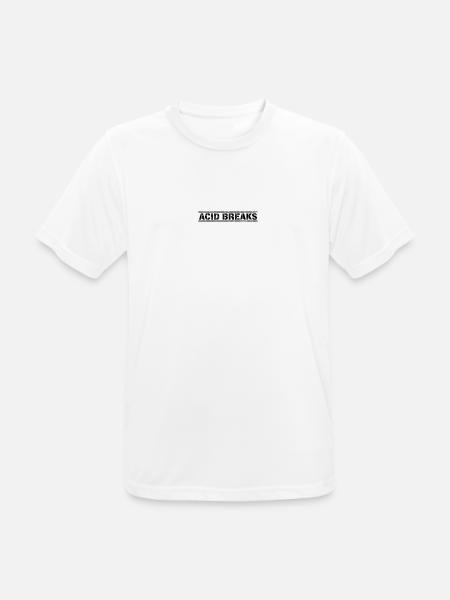 Acid Breaks - Men's Breathable T-Shirt - white