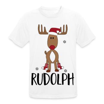 Noël - T-shirt respirant Homme - blanc - Devant - AI Model Male 185 dark (185cm)
