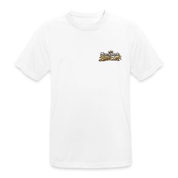 Selber Typ, Besserer Look - Männer T-Shirt atmungsaktiv - Weiß - Vorne - AI Model Male 185 dark (185cm)