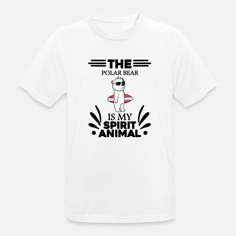 Polar Bear Polar Bear Bear - Men's Breathable T-Shirt - white