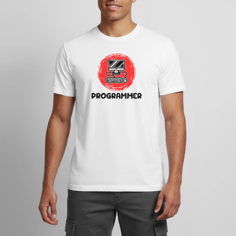 Computer Developer Programmer Code Scripting Men's Breathable T-Shirt
