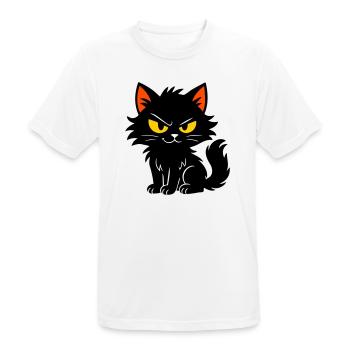 Sweet kitten - Men's Breathable T-Shirt - white - Front - AI Model Male 185 dark (185cm)
