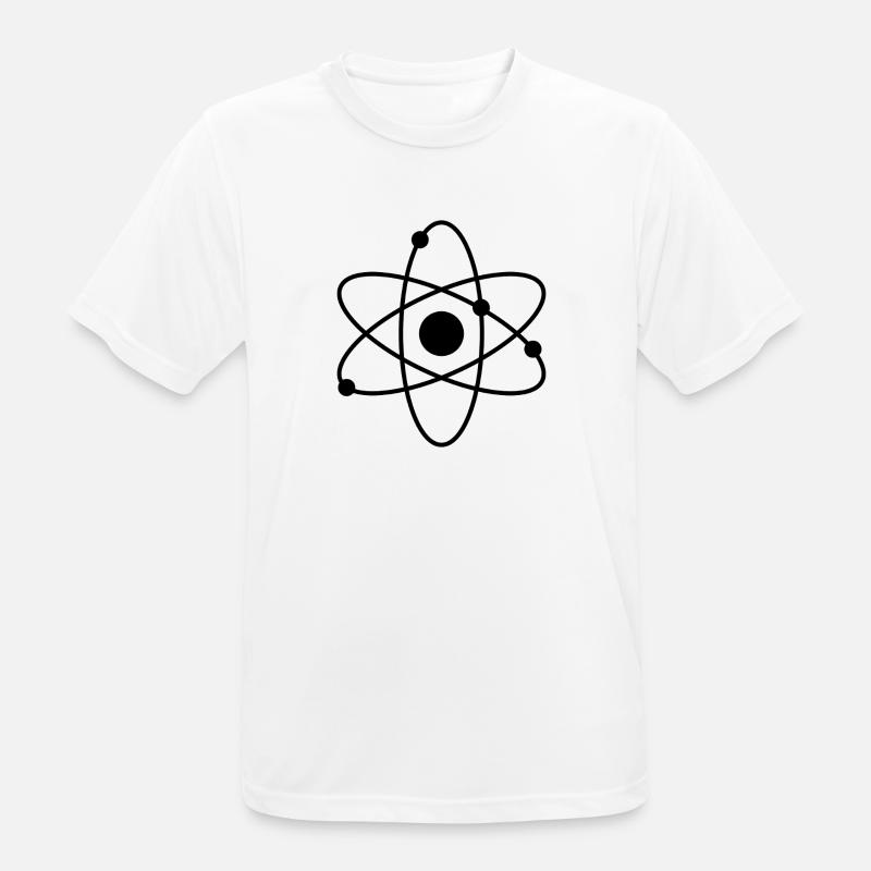 Atom - Men's Breathable T-Shirt - white