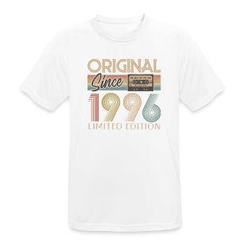 30. Geburtstag, 30 Jahre - Männer T-Shirt atmungsaktiv - Weiß - Vorne - AI Model Male 185 dark (185cm)