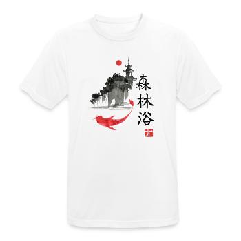 japan Otaku japanisch anime asiatisch - Männer T-Shirt atmungsaktiv - Weiß - Vorne - AI Model Male 185 dark (185cm)