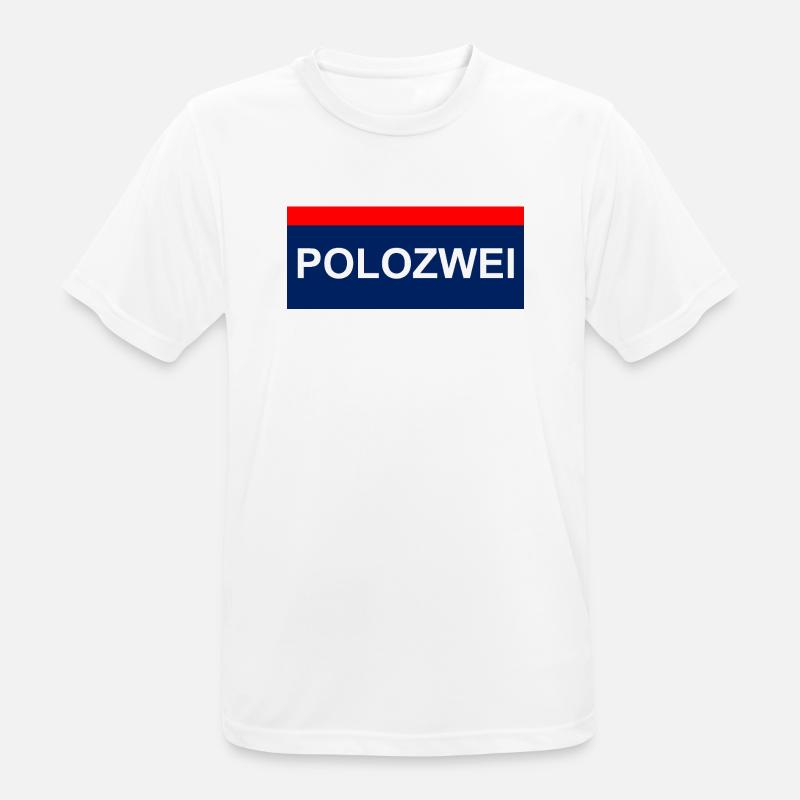 PoloZwei auto wagen Oldtimer oida - Männer T-Shirt atmungsaktiv - Weiß