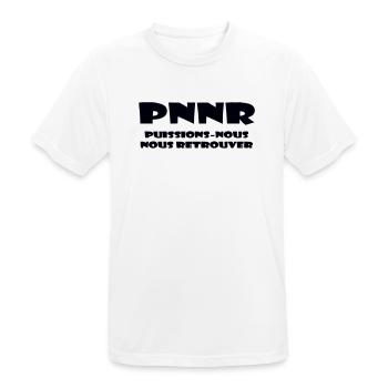 Design Graphique Abstrait - T-shirt respirant Homme - blanc - Devant - AI Model Male 185 dark (185cm)