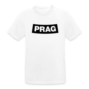 Prague Chapter Element 1C (JGA MC-Rocker-Style) - Men's Breathable T-Shirt - white - Front - AI Model Male 185 dark (185cm)